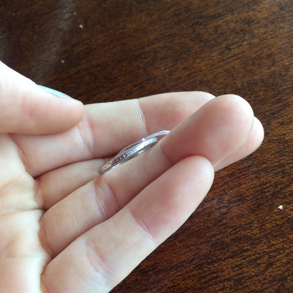 PLATINUM Wedding Band Ring Size 5 - Picture 3 of 8